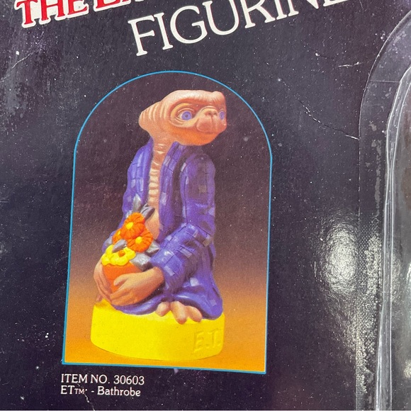 ET Extra Terrestrial Figurine Craft Master Bathrobe/Dress up Paint 1982 lot of 2 - Picture 4 of 14